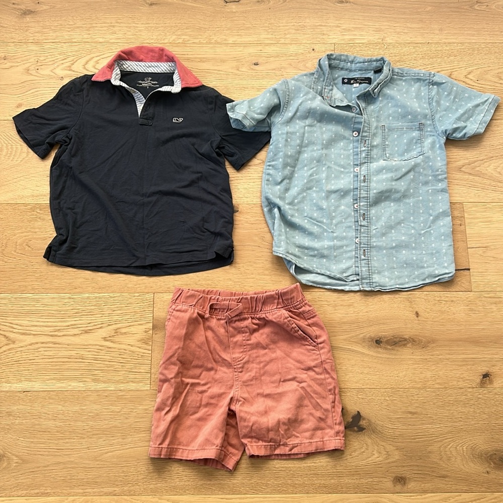 Huge Lot 25 Pc Boys Size 6/7 Gap, vineyard vines, nike, zara, tommy hilfigher